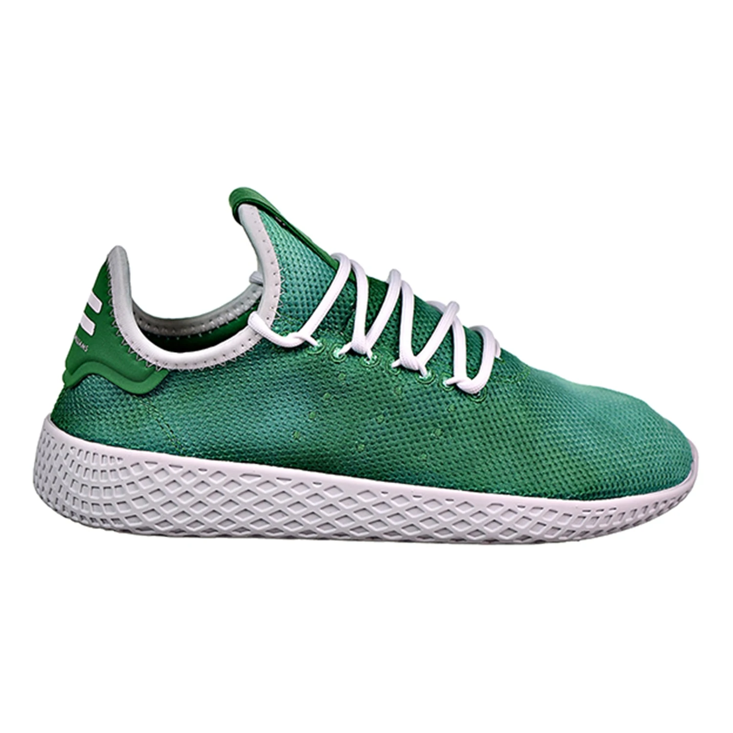 Adidas PW Tennis HU J Big Kids Shoes Green/White 1 Adidas PW Tennis HU J Big Kids Shoes Green/White