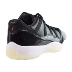 Air Jordan 11 Low '72-10 Men's Shoes Black-Gym Red-White -RBD OUTLET av2187 001 3