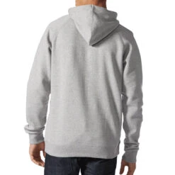Adidas Originals Trefoil Men's Pull Over Hoodie Medium Grey Heather/White -RBD OUTLET ay6472 2