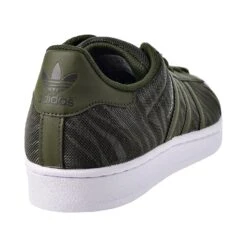 Adidas Superstar Glitter Mesh J Big Kids Shoes Night Cargo/Footwear White 8 Adidas Superstar Glitter Mesh J Big Kids Shoes Night Cargo/Footwear White -RBD OUTLET bb0314 3