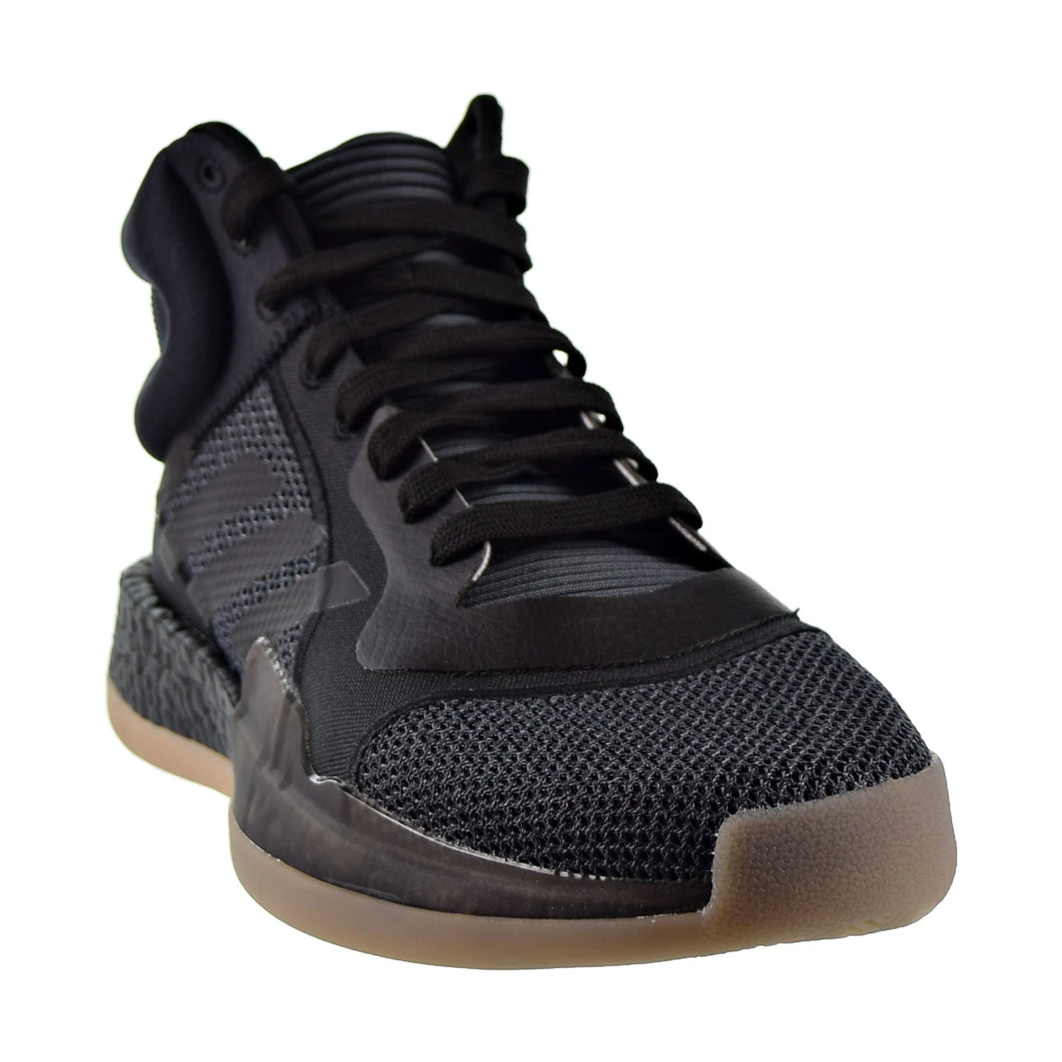 Adidas Marquee Boost Mens Shoes Grey Six/Core Black/Trace Khaki 2 Adidas Marquee Boost Mens Shoes Grey Six/Core Black/Trace Khaki - Image 2