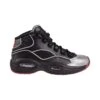 Reebok Question Mid A5 Jadakiss Big Kids Shoes Black/Silver Met/Red