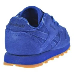 Reebok CL Leather TD Toddler Shoes Collegiate Royal/White -RBD OUTLET bd5158 3