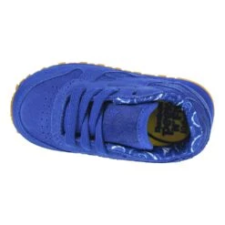 Reebok CL Leather TD Toddler Shoes Collegiate Royal/White -RBD OUTLET bd5158 5