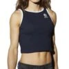 Reebok Athletic Casual Ribbed Women's Tank Top Navy/White