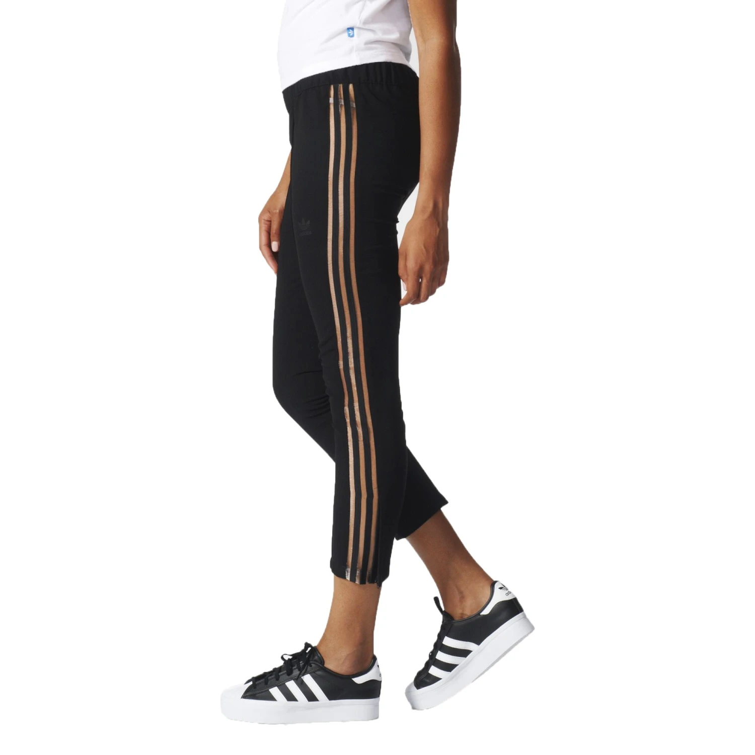 Adidas Originals Cigarette Women's Pants Black 2 Adidas Originals Cigarette Women's Pants Black - Image 2