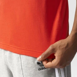 Adidas Originals Trefoil Shortsleeve Men's T-Shirt Core Red/Black -RBD OUTLET bk7167 3