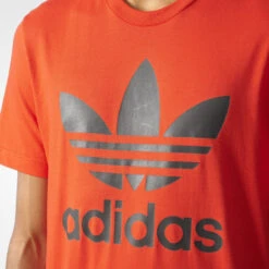 Adidas Originals Trefoil Shortsleeve Men's T-Shirt Core Red/Black -RBD OUTLET bk7167 4