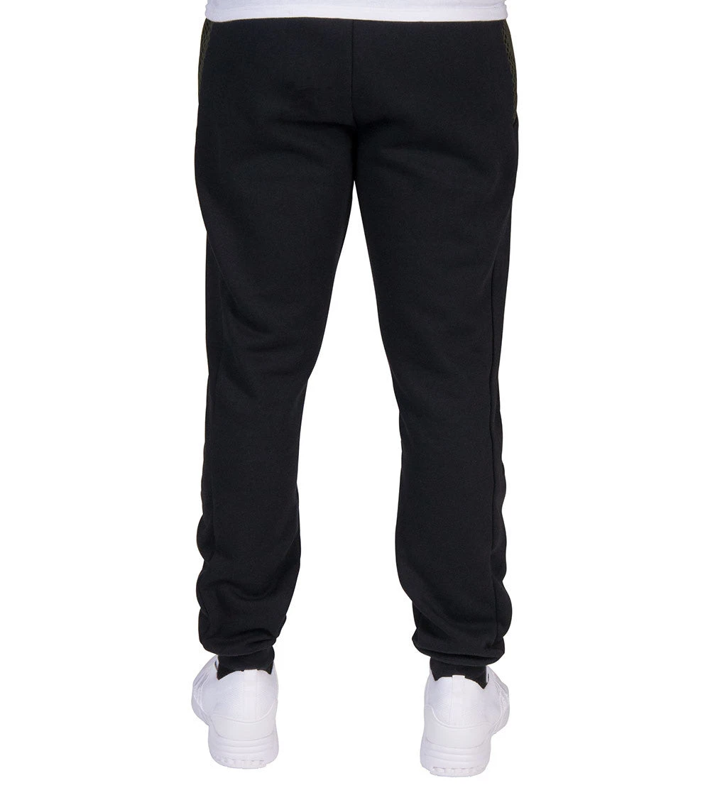 Adidas Teo Carrot Men's Pants Black/White 2 Adidas Teo Carrot Men's Pants Black/White - Image 2