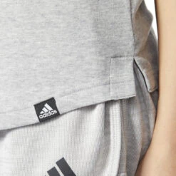 Adidas Originals Tiger Mascot Women's Athletic T-Shirt Medium Grey Heather/Black 9 Adidas Originals Tiger Mascot Women's Athletic T-Shirt Medium Grey Heather/Black -RBD OUTLET bp7503 3