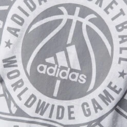 Adidas Originals Global Game Men's Short Sleeve T-Shirt White/Grey -RBD OUTLET bp7753 3