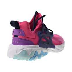 Nike React Presto Big Kids' Shoes Watermelon-Blue Fury-Purple Nebula -RBD OUTLET bq4002 600 3