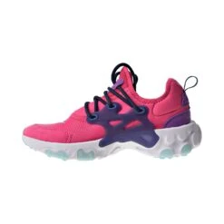 Nike React Presto Big Kids' Shoes Watermelon-Blue Fury-Purple Nebula -RBD OUTLET bq4002 600 4