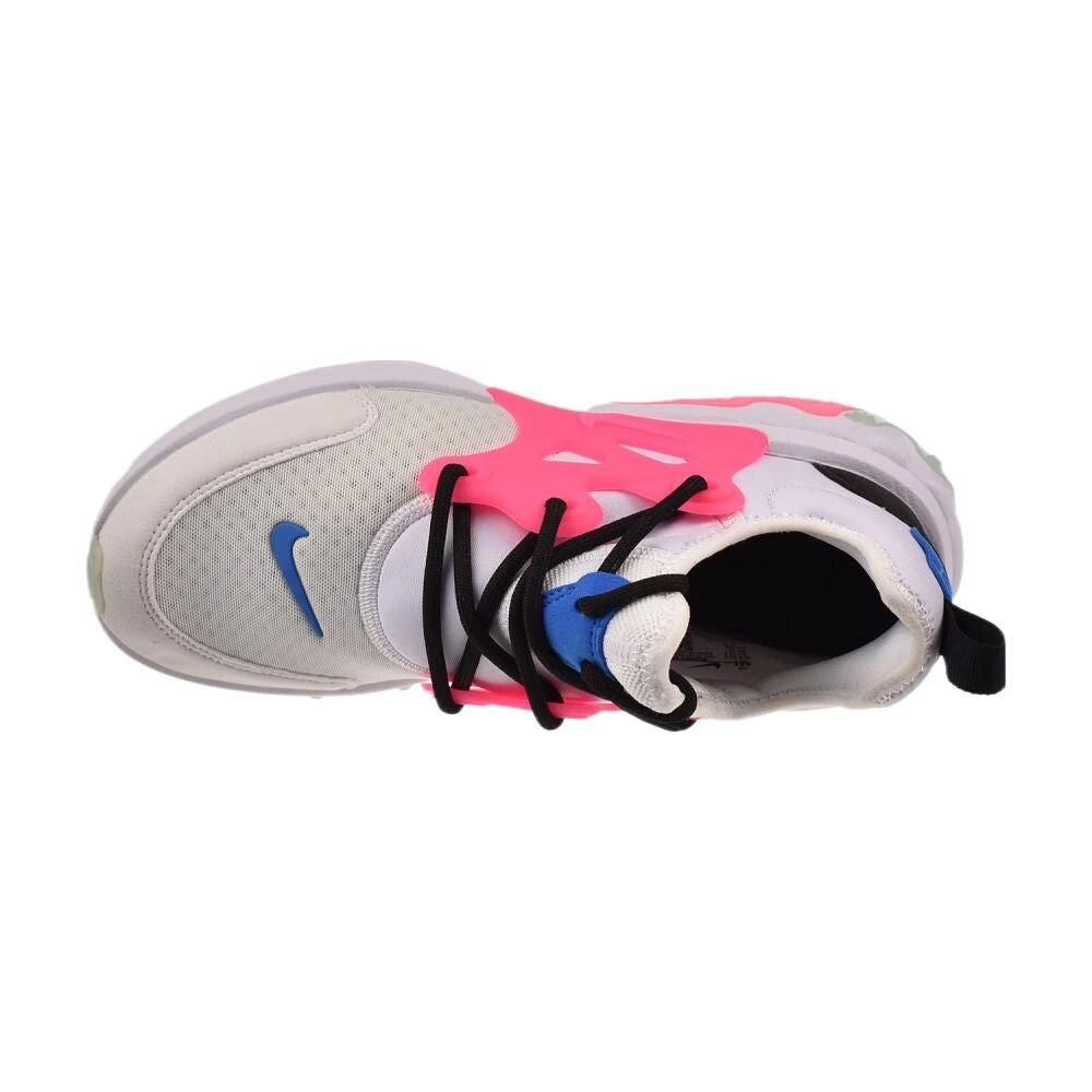 Nike React Presto (GS) Big Kids' Shoes Triple White-Hyper Pink-Photo Blue Bq4002-101 5 Nike React Presto (GS) Big Kids' Shoes Triple White-Hyper Pink-Photo Blue Bq4002-101 - Image 5