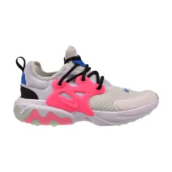 Nike React Presto (GS) Big Kids' Shoes Triple White-Hyper Pink-Photo Blue Bq4002-101