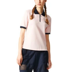 Adidas Originals Women's Polo Osaka T-Shirt Icey Pink