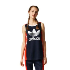 Adidas Women's Originals Osaka AR Tank Top Legend Ink/Orange Red/White -RBD OUTLET bq5757 3