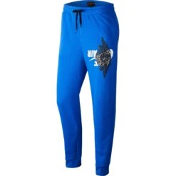 Jordan Men's Jumpman Wings Classic Fleece Jogger Pants Royal Blue