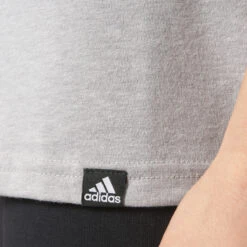 Adidas Originals Women's Graphic Athletic Tank Top Medium Grey Heather/Coral -RBD OUTLET br3028 3