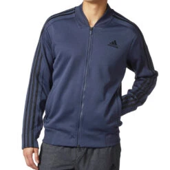 Adidas Squad ID Track Men's Jacket Trace Blue/Black -RBD OUTLET br3278 3