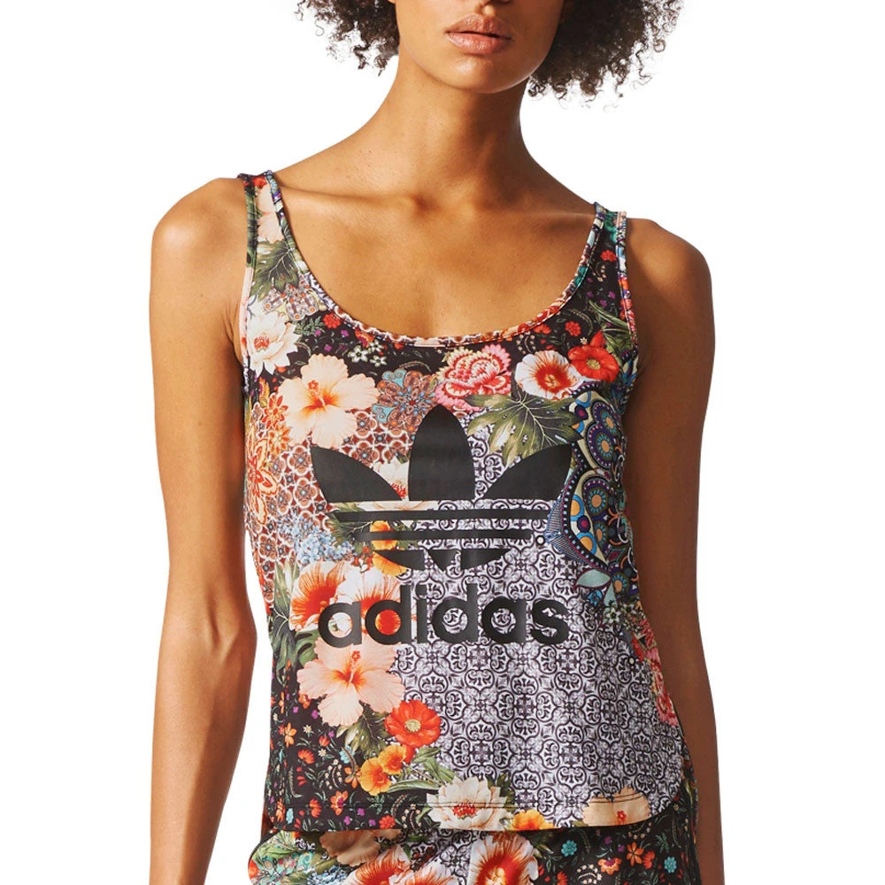 Adidas Originals Jardim Agharta Women's Tank Top Multicolor 1 Adidas Originals Jardim Agharta Women's Tank Top Multicolor