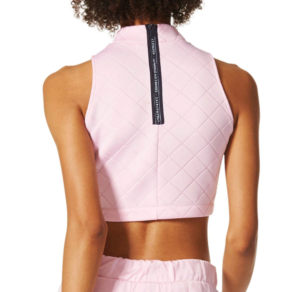 Adidas Originals Diamond Embossed Women's Tank Top Wonder Pink 2 Adidas Originals Diamond Embossed Women's Tank Top Wonder Pink - Image 2