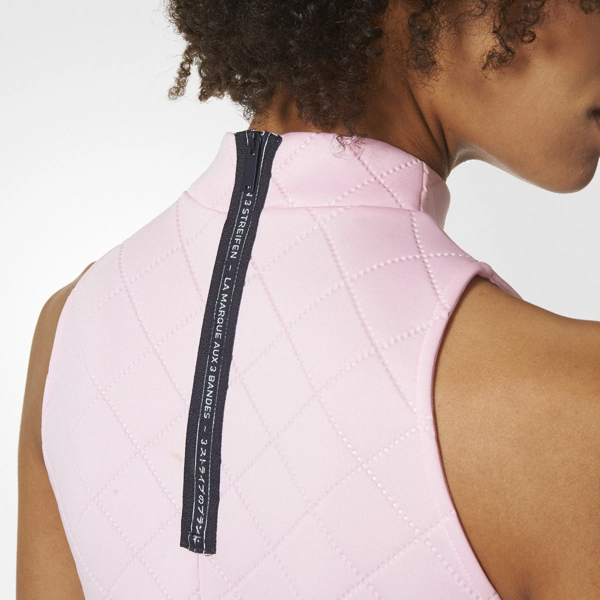 Adidas Originals Diamond Embossed Women's Tank Top Wonder Pink 5 Adidas Originals Diamond Embossed Women's Tank Top Wonder Pink - Image 5