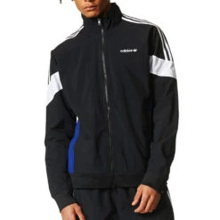 Adidas Men's Originals Challenger Track Jacket Black 8 Adidas Men's Originals Challenger Track Jacket Black -RBD OUTLET bs2237 3