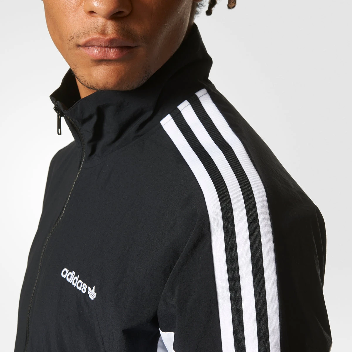 Adidas Men's Originals Challenger Track Jacket Black 5 Adidas Men's Originals Challenger Track Jacket Black - Image 5