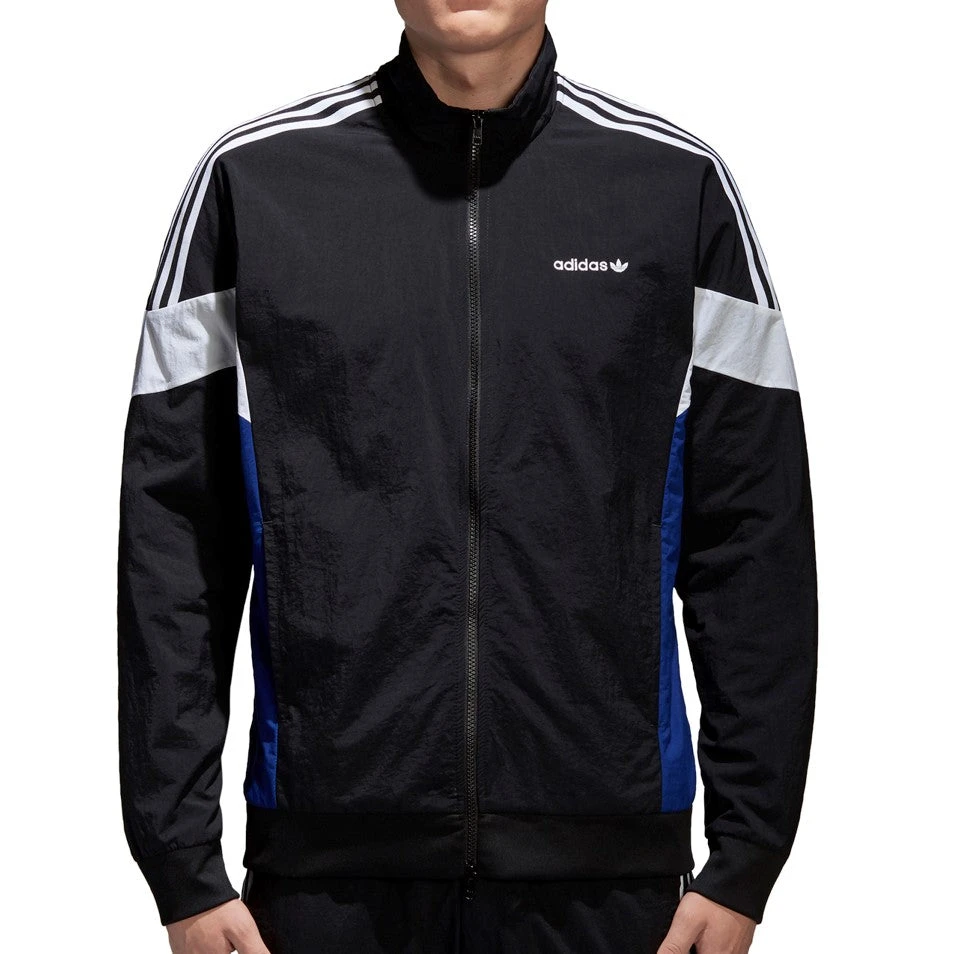 Adidas Men's Originals Challenger Track Jacket Black 1 Adidas Men's Originals Challenger Track Jacket Black