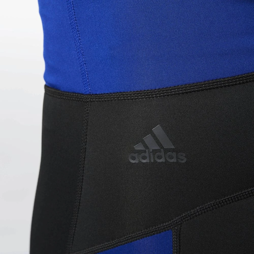 Adidas Originals D2M High Rise 7/8 Women's Training Tights Black/Mystery Ink 4 Adidas Originals D2M High Rise 7/8 Women's Training Tights Black/Mystery Ink - Image 4