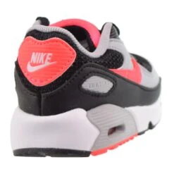 Nike Air Max 90 LTR (TD) Toddler Shoes Black-White-Wolf Grey -RBD OUTLET cd6868 009 3