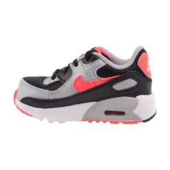 Nike Air Max 90 LTR (TD) Toddler Shoes Black-White-Wolf Grey -RBD OUTLET cd6868 009 4
