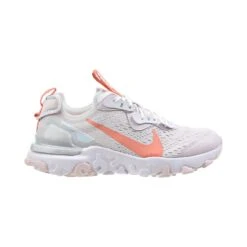 Nike React Vision (GS) Big Kids' Shoes Light Violet-White-Metallic Platinum