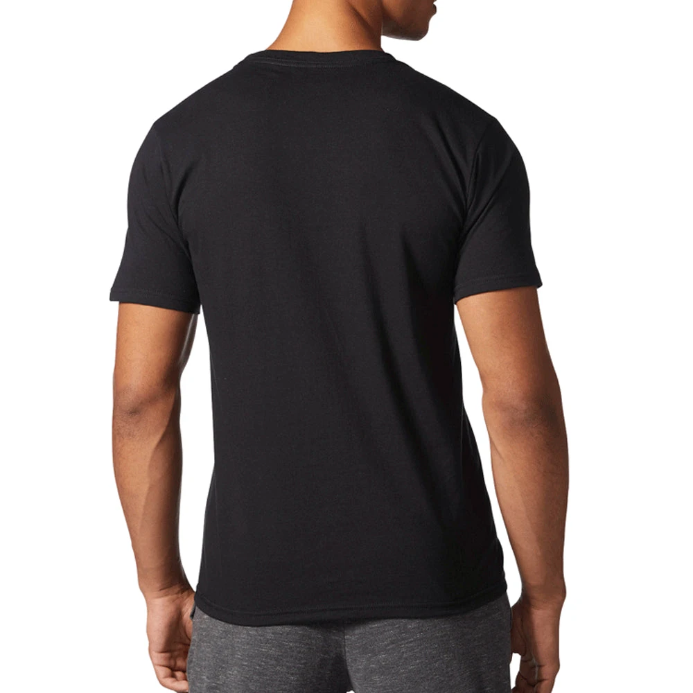 Adidas Originals Badge Of Sport Men's Athletic T-Shirt Black/White 2 Adidas Originals Badge Of Sport Men's Athletic T-Shirt Black/White - Image 2