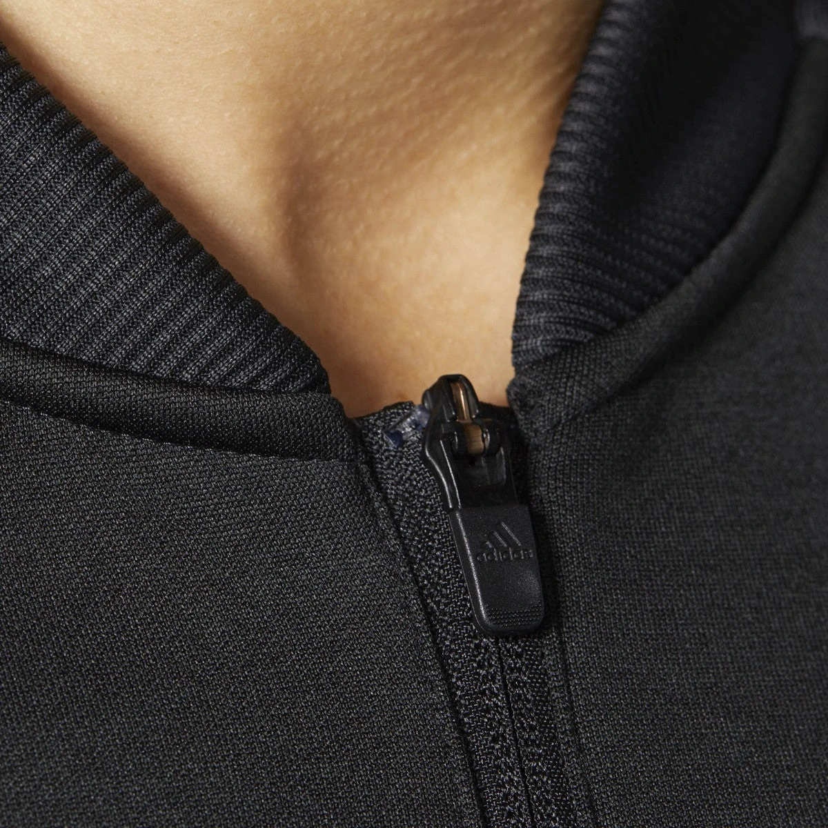 Adidas Women's Team Issue Bomber Jacket Black 3 Adidas Women's Team Issue Bomber Jacket Black - Image 3