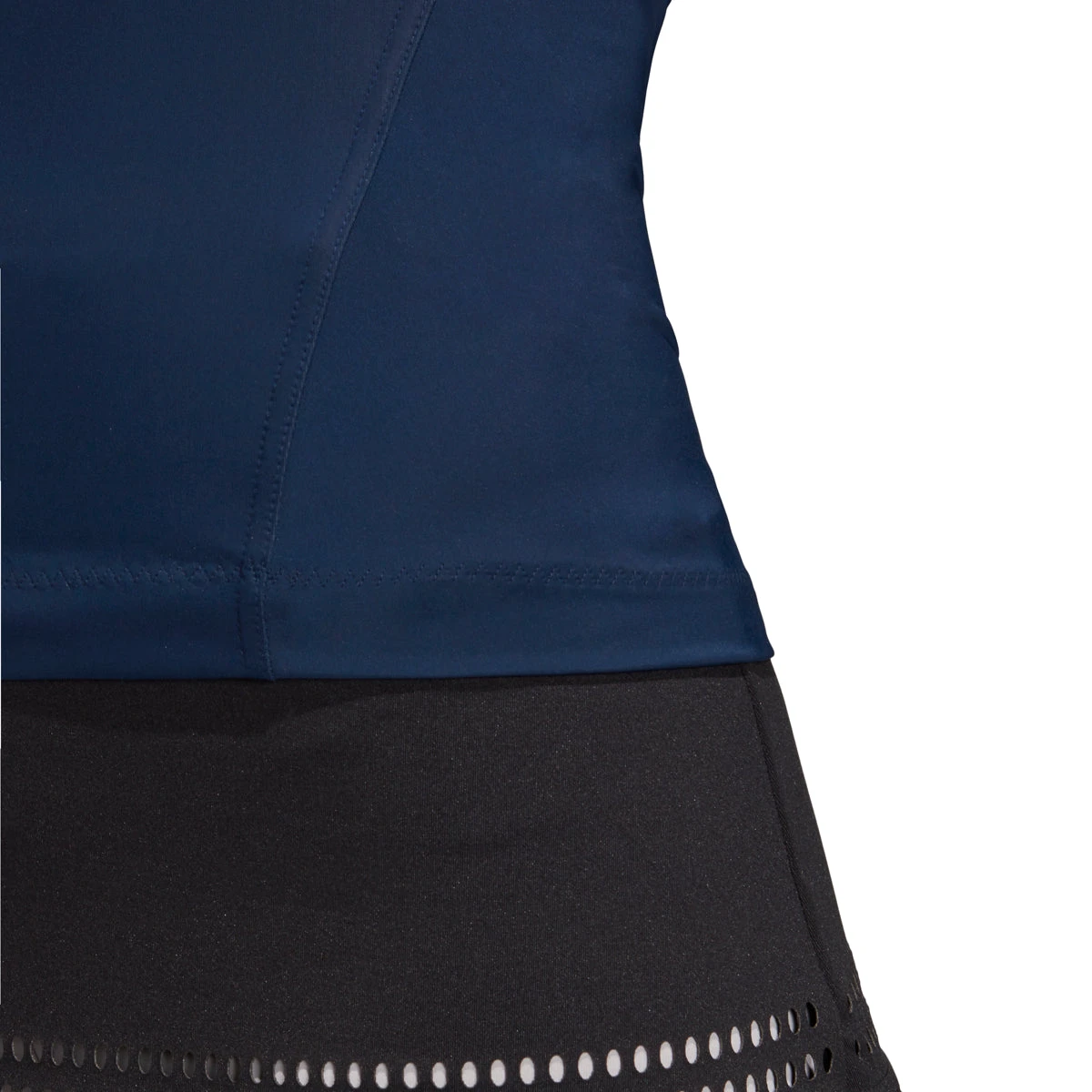 Adidas Originals Summer Stella McCartney Women's Top Collegiate Navy/Green 4 Adidas Originals Summer Stella McCartney Women's Top Collegiate Navy/Green - Image 4