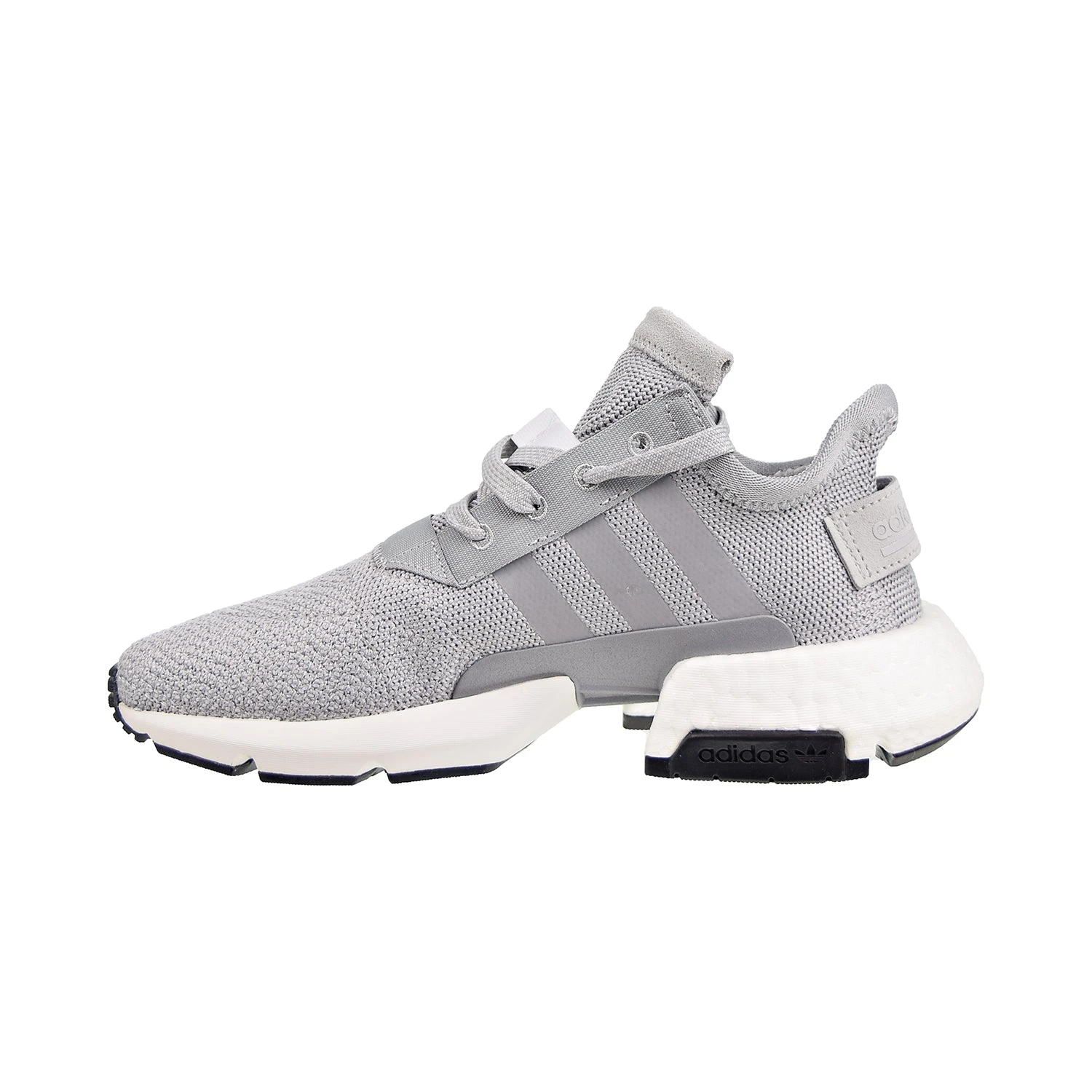 Adidas POD-S3.1 J Big Kid's Shoes Grey Two/Reflective Silver 4 Adidas POD-S3.1 J Big Kid's Shoes Grey Two/Reflective Silver - Image 4