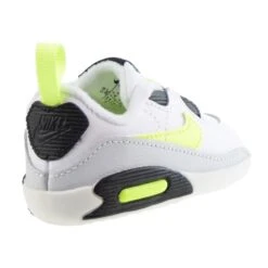 Nike Air Max 90 Crib (CB) Infants' Shoes Volt-Black-Grey 8 Nike Air Max 90 Crib (CB) Infants' Shoes Volt-Black-Grey -RBD OUTLET ci0424 112 3
