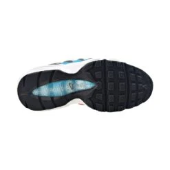 Nike Air Max 95 Recraft (GS) Big Kids' Shoes White-Chlorine Blue-Black -RBD OUTLET cj3906 102 6