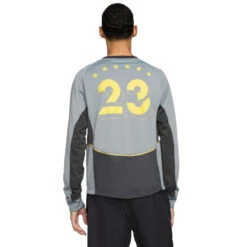 Air Jordan 4 Men's Legacy Long Sleeve Tee Grey -RBD OUTLET cj9081 065 3