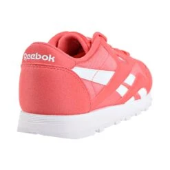 Reebok Classic Nylon Big Kids Shoes Bright Rose/White -RBD OUTLET cn7626 3