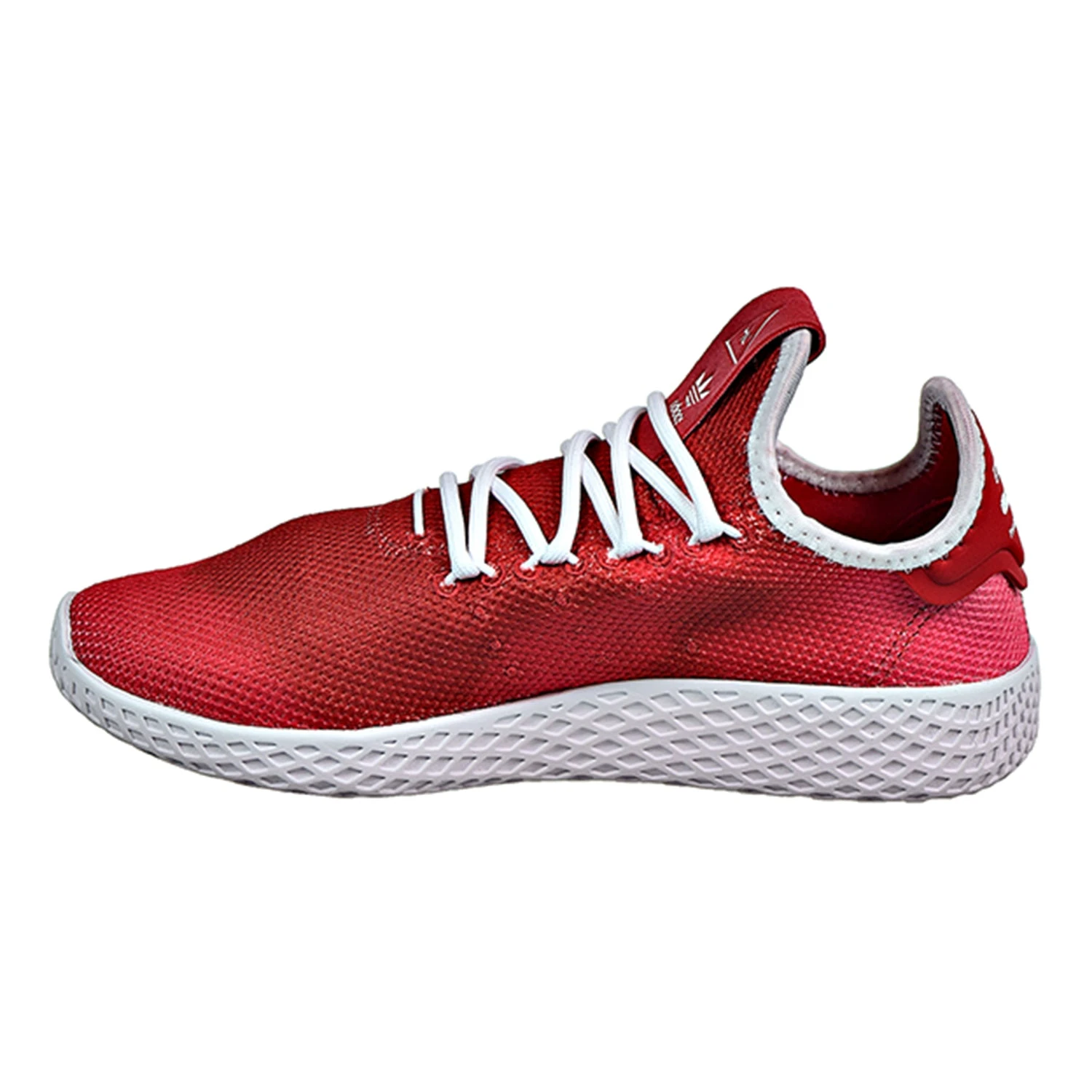 Adidas PW Tennis HU J Big Kids Shoes Scarlet/Footwear White/Footwear White 4 Adidas PW Tennis HU J Big Kids Shoes Scarlet/Footwear White/Footwear White - Image 4