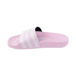 Adidas Adilette Big Kids Slides Pink/White -RBD OUTLET cq2897 3