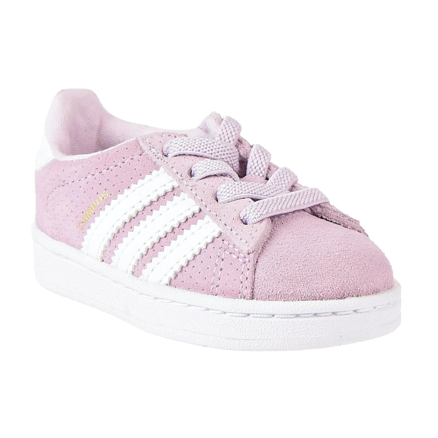 Adidas Campus EL Toddler's Shoes Aero Pink/White 2 Adidas Campus EL Toddler's Shoes Aero Pink/White - Image 2