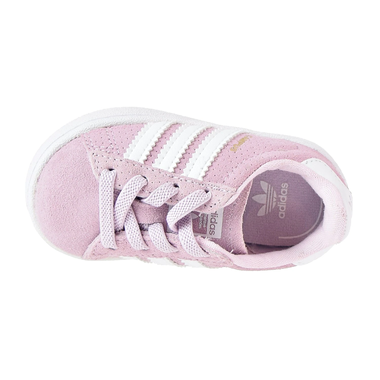 Adidas Campus EL Toddler's Shoes Aero Pink/White 5 Adidas Campus EL Toddler's Shoes Aero Pink/White - Image 5