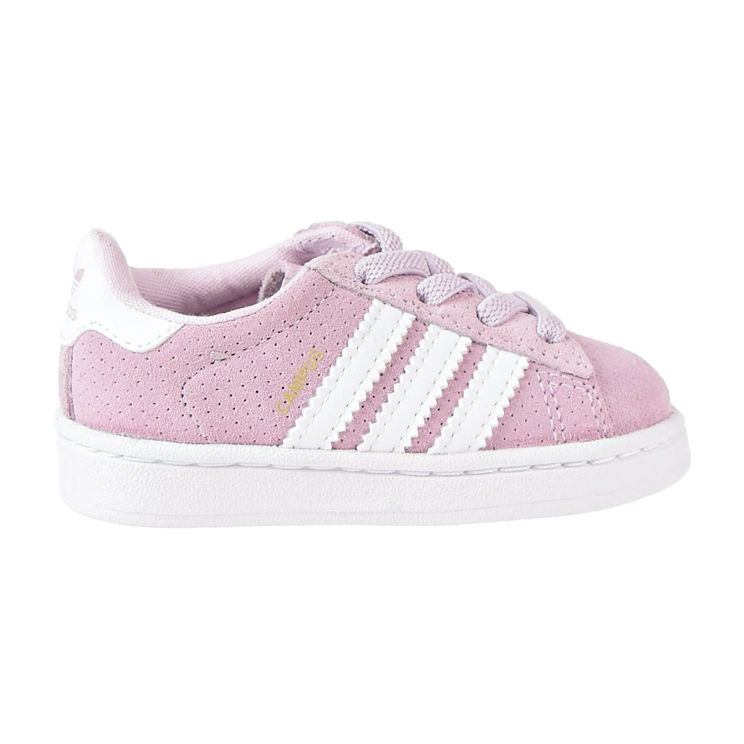 Adidas Campus EL Toddler's Shoes Aero Pink/White 1 Adidas Campus EL Toddler's Shoes Aero Pink/White
