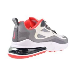 Nike Air Max 270 React Men's Shoes Summit White-Smoke Grey -RBD OUTLET ct1264 100 3