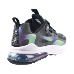 Nike Air Max 270 React 20 "Bubble Pack" Big Kids' Shoes Dark Smoke Grey-Black -RBD OUTLET ct9633 001 3