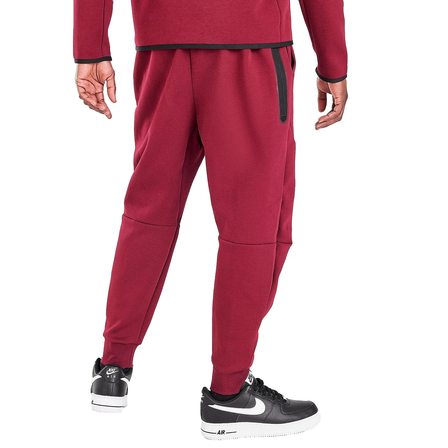 Nike Sportswear Men's Tech Fleece Joggers Pants Team Red 3 Nike Sportswear Men's Tech Fleece Joggers Pants Team Red - Image 3